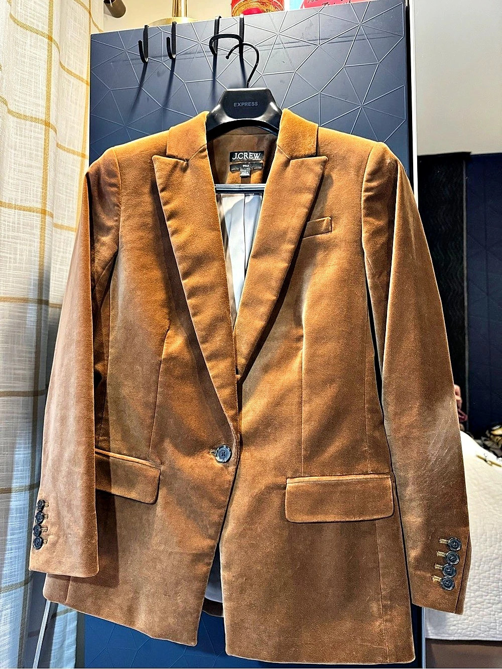J.Crew Willa Blazer in Velvet Brown Size 4